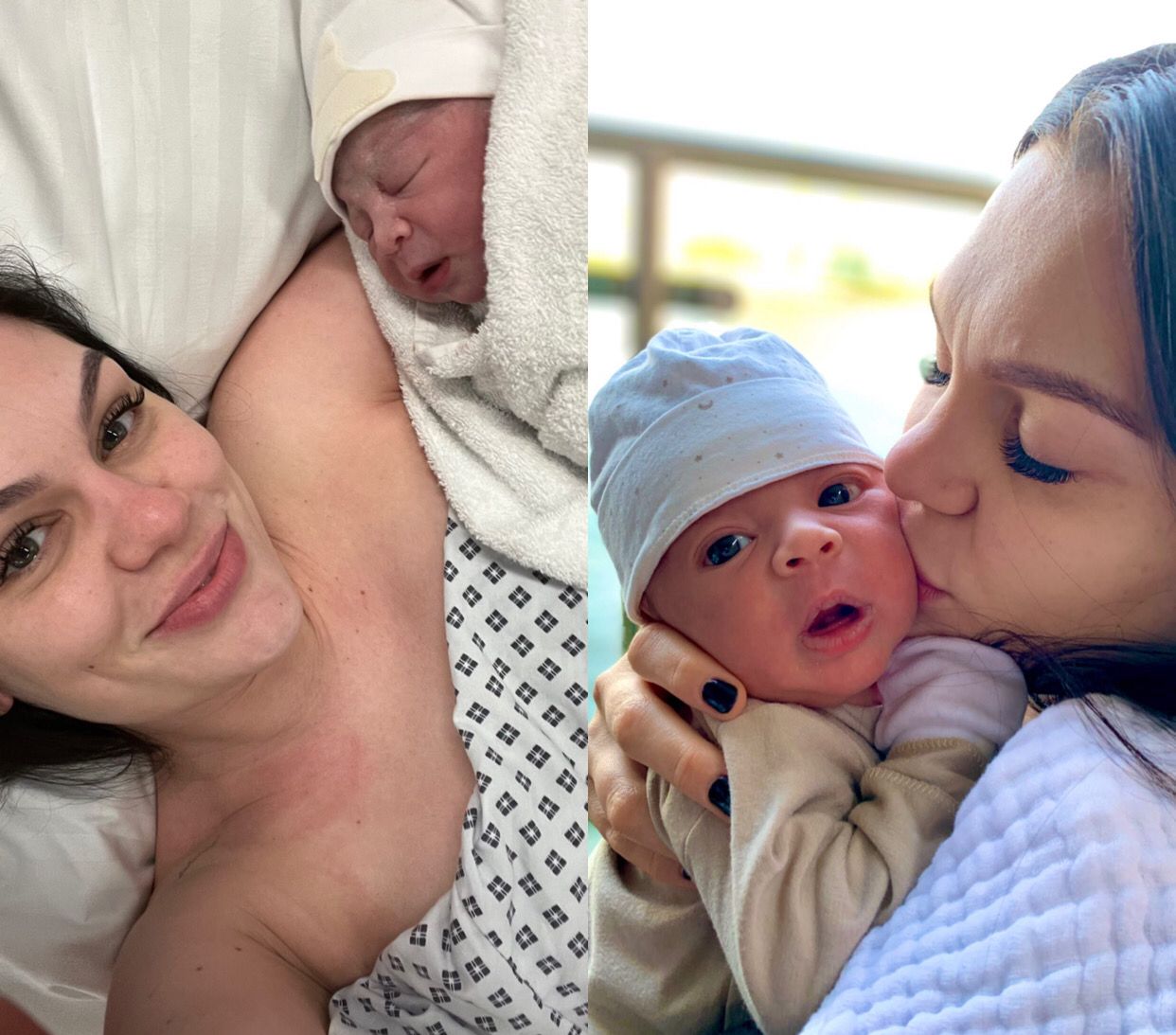 Cantora Jessie J mostra o rosto do filho pela 1ª vez com registros do parto