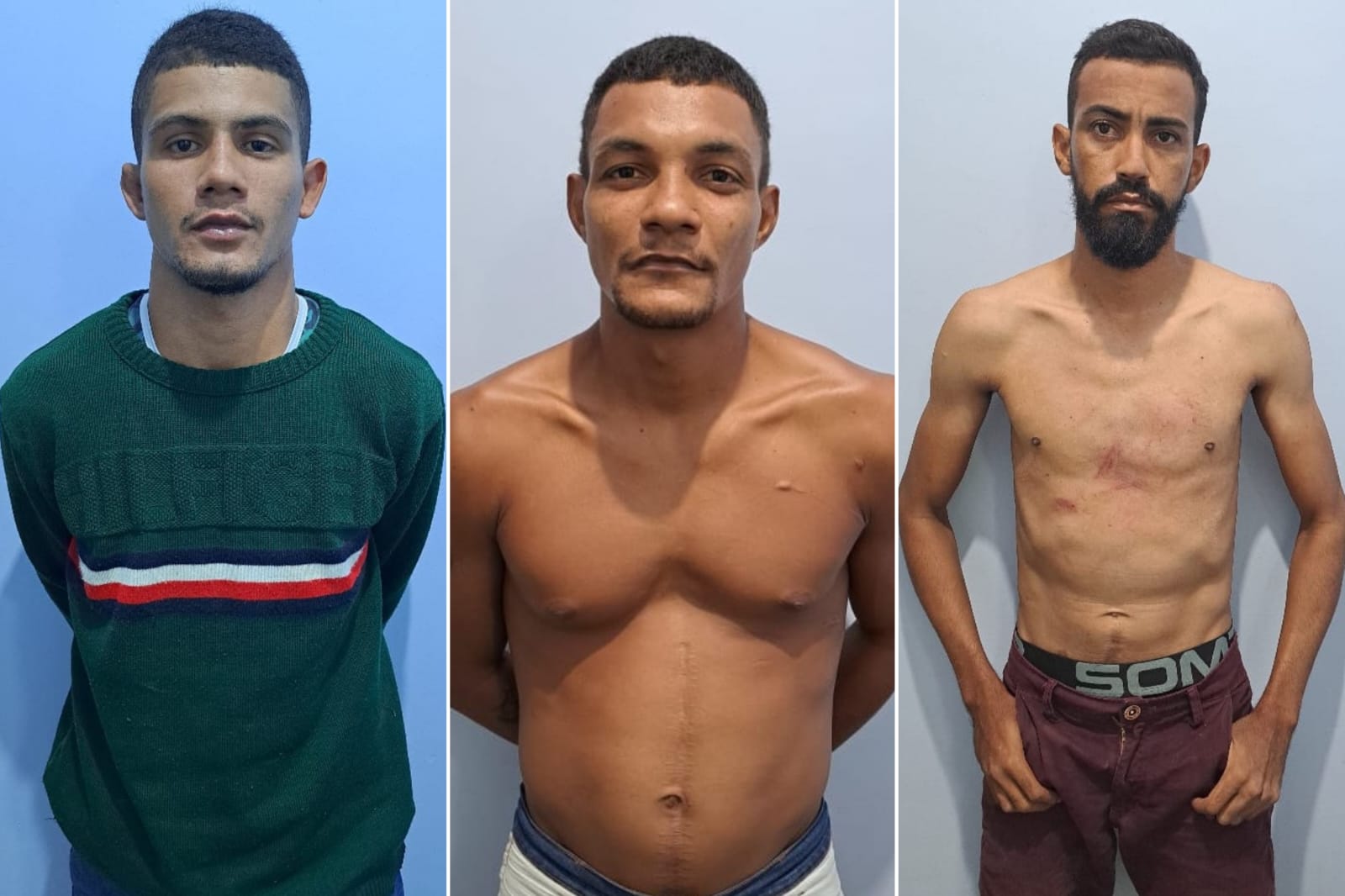 Trio é procurado por assassinatos e tráfico de drogas no Amazonas 