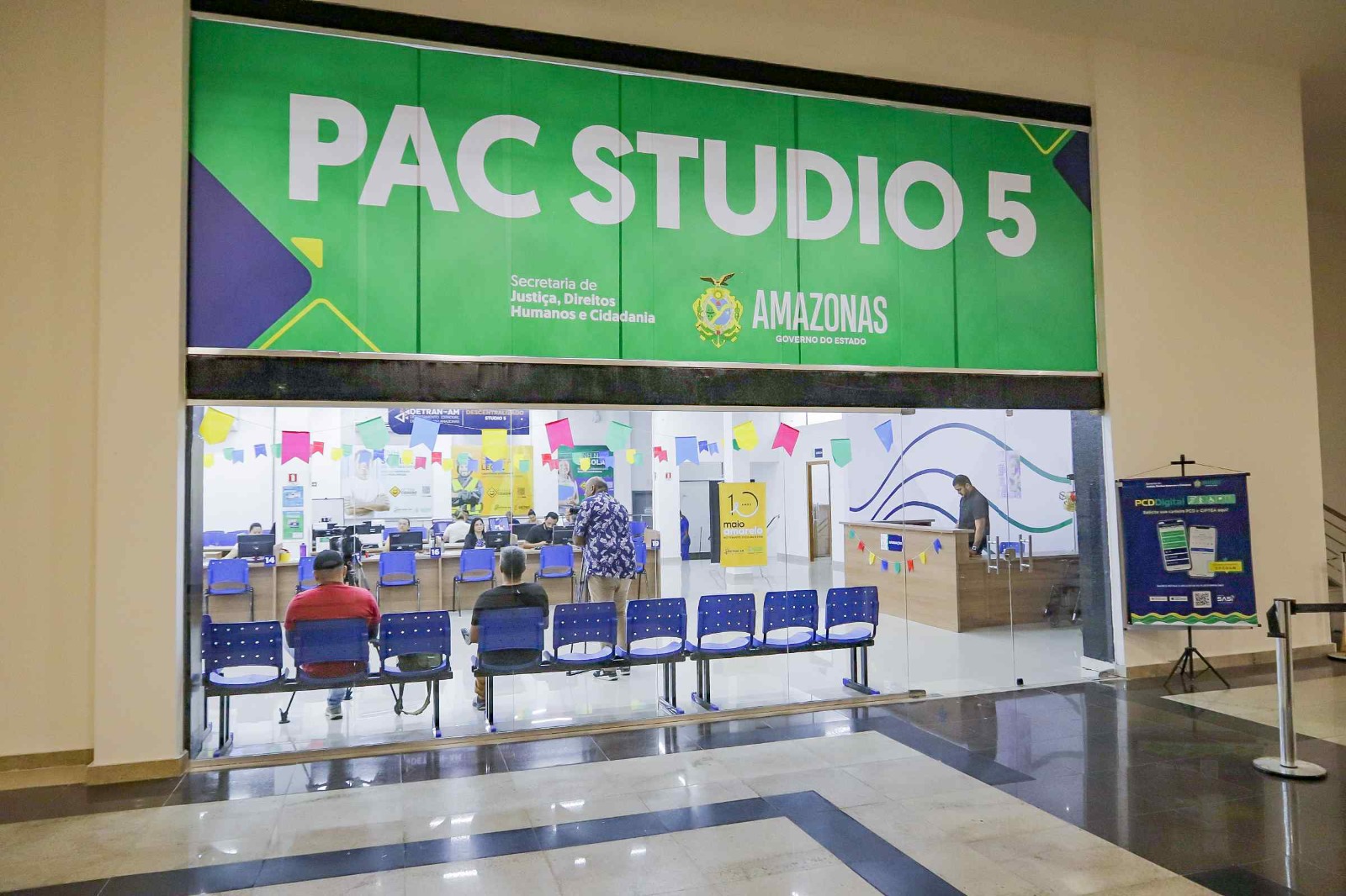 Postos da Jucea e Procon são inaugurados em Shopping na zona Sul de Manaus