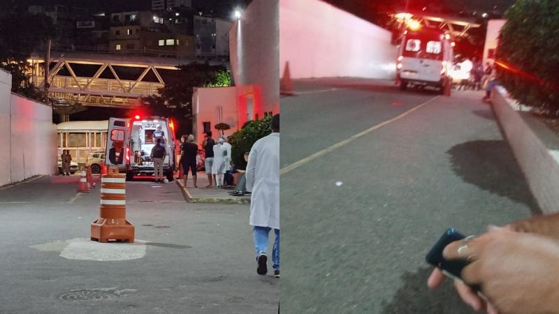 Criminosos interceptam ambulância e matam paciente em frente de hospital