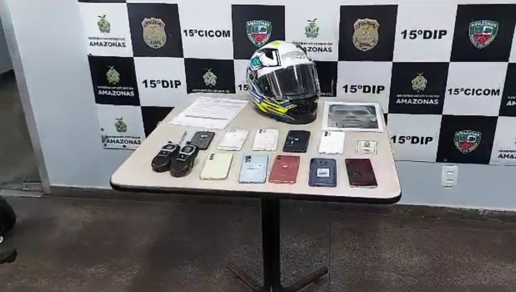 Dupla é presa e comparsas são procurados por assalto na TV Lar em Manaus