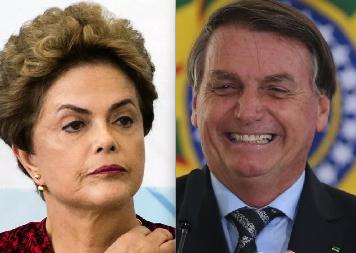 Dilma recorre de decisão em ação contra Bolsonaro por ser chamada de ‘cafetina’