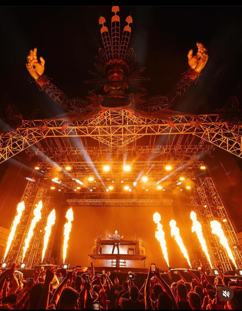 David Guetta volta a agradecer público pelo amor e energia após show no 'Sou Manaus'