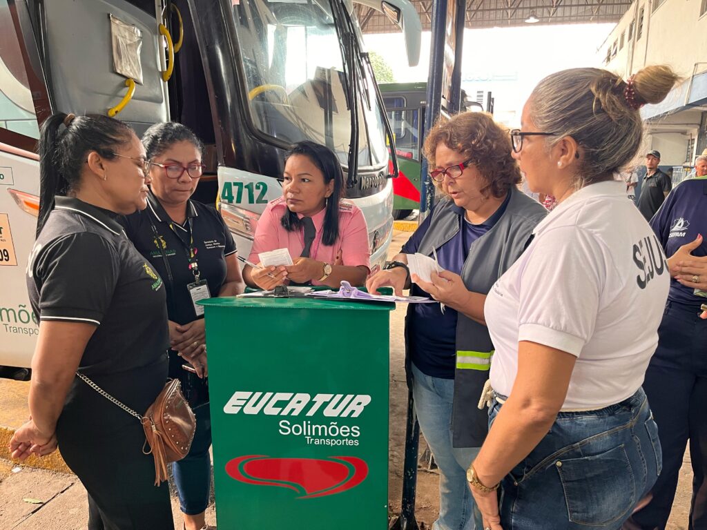 Órgãos fiscalizam cumprimento de gratuidades para grupos prioritários na Rodoviária de Manaus