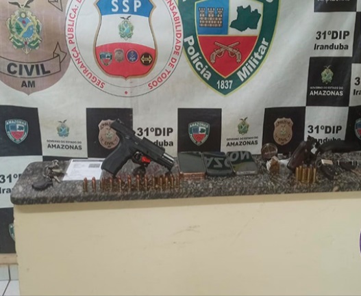 Foragido de Goiás é preso no Amazonas