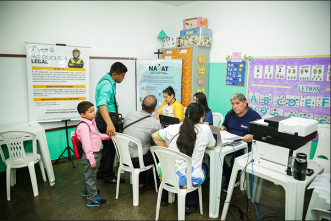 Detran realiza mais de 150 atendimentos durante 'Manaus mais Cidadã'