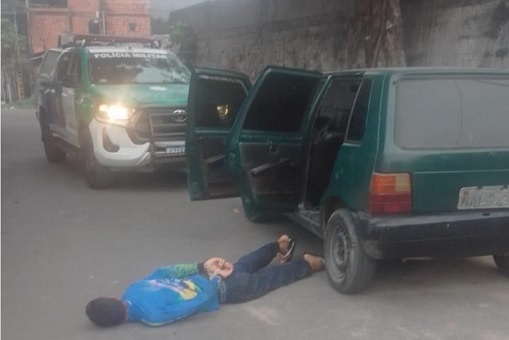 Suspeito é preso após assaltar rota do Distrito em Manaus