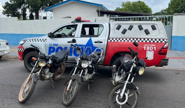 Motos roubadas no Amazonas e Roraima são recuperadas no Pará