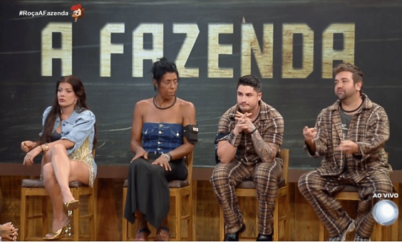 Jaque, Márcia, Lucas e Sander são indicados para roça