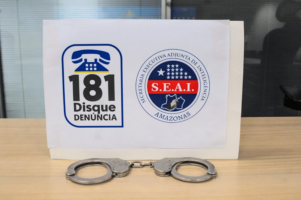Denúncias ao 181 resultam na prisão de 66 suspeitos em diversos crimes no Amazonas