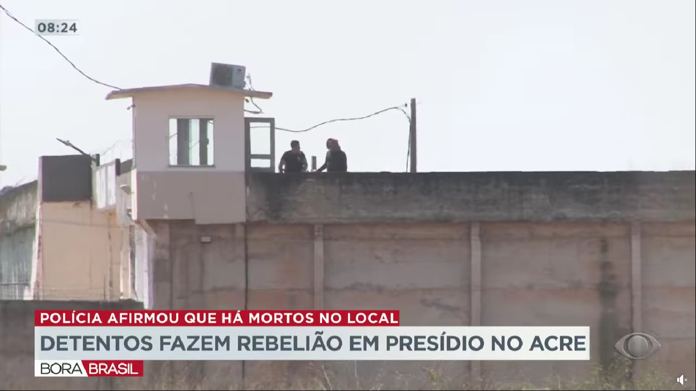 Com 5 mortos, rebelião em presídio de segurança máxima do Acre encerra após 24h