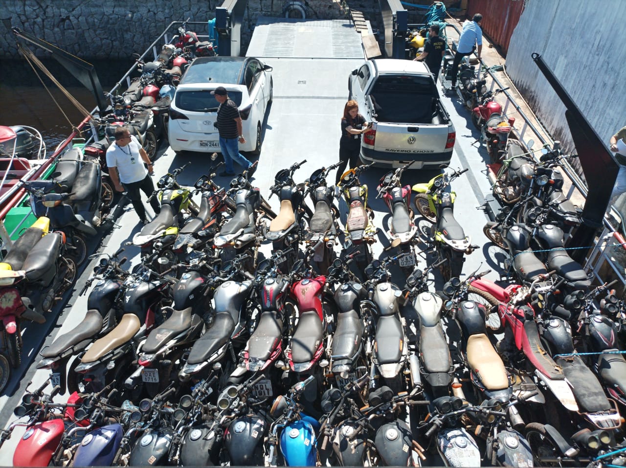 Polícia investiga esquema de roubo de veículos que eram enviados de Manaus para o Pará