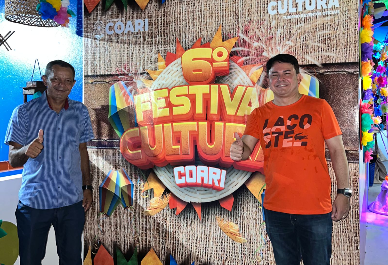 Prefeito Keitton Pinheiro exalta realização do Festival Cultural de Coari