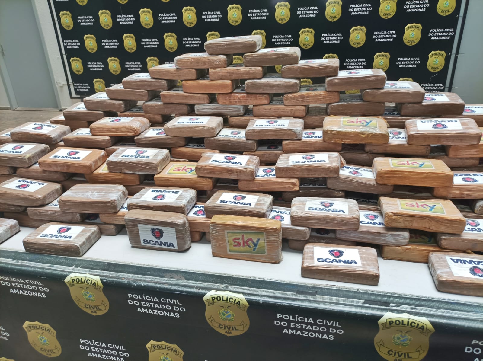 Consórcio do crime: Operação apreende 200 Kg de drogas avaliados em R$ 16 milhões em Manaus
