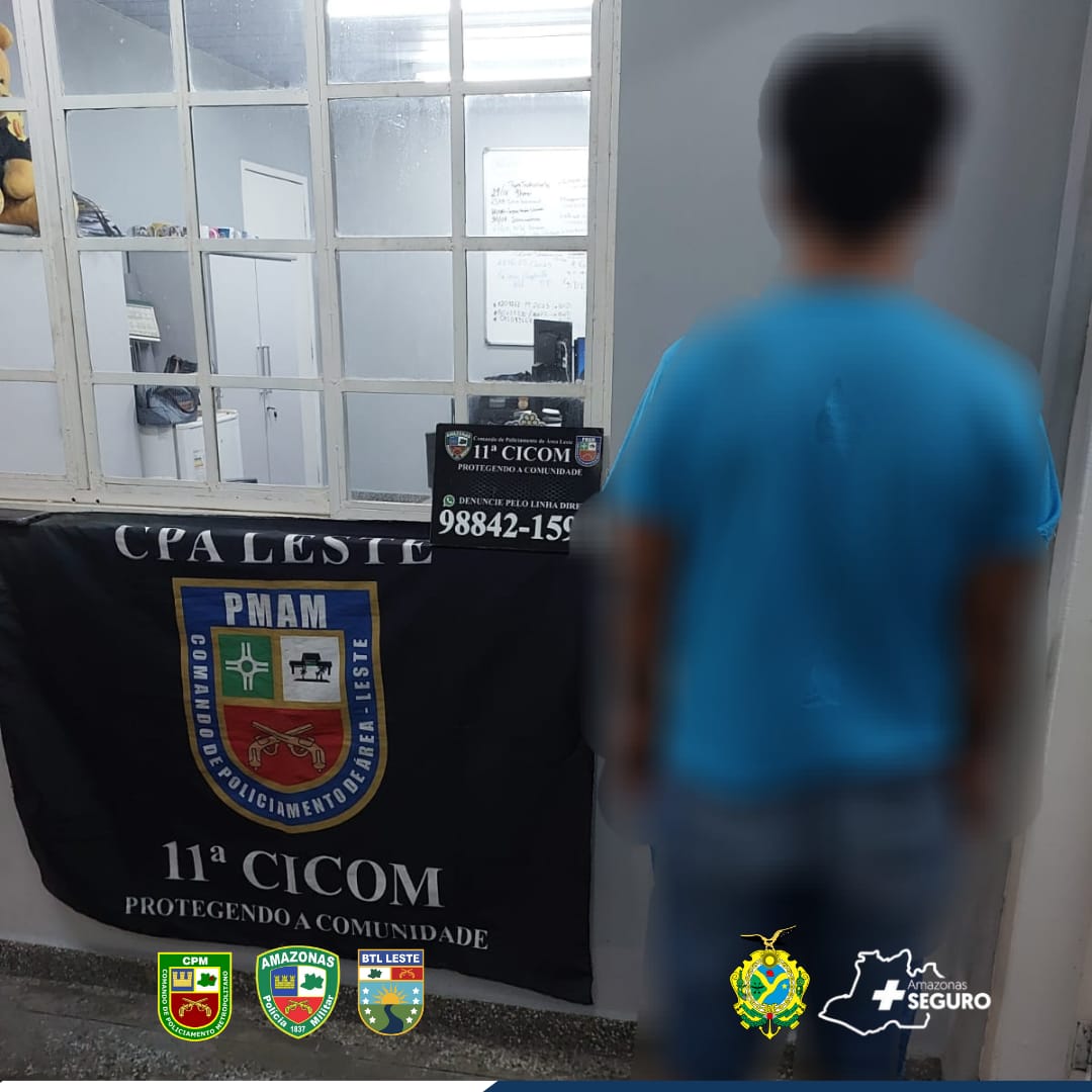 Homem é preso por importunação sexual contra menina que voltava da escola em Manaus