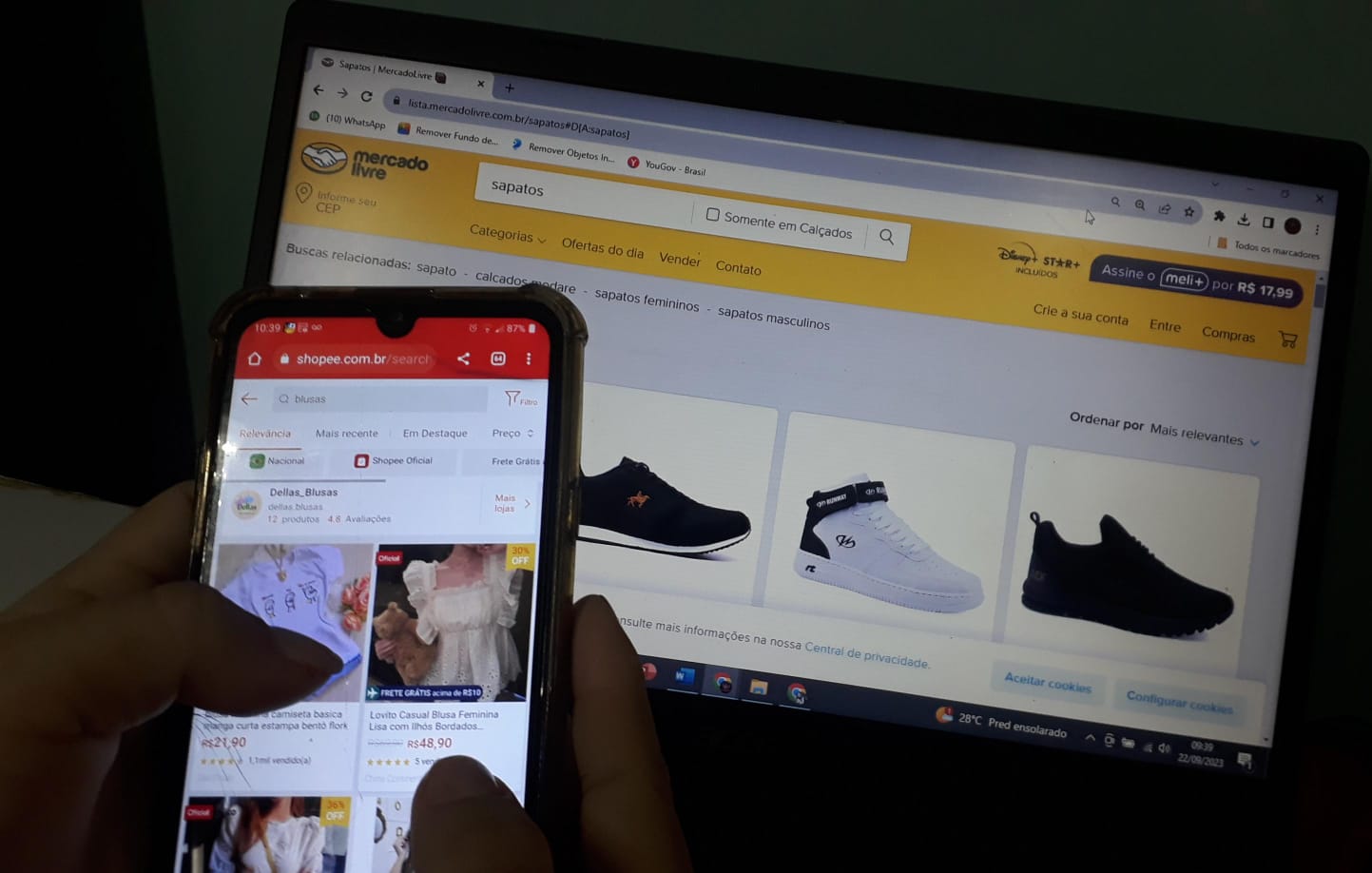 Mercado Livre e Shopee aderem a programa e compras de até US$ 50 não terão imposto
