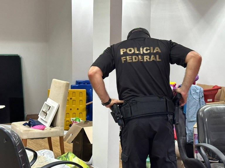 Ex-vereador é um dos alvos da operação da PF em Manaus 