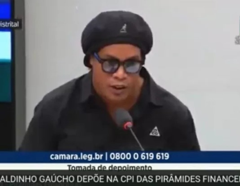 CPI das Pirâmides Financeiras pede indiciamento de Ronaldinho Gaúcho e sócios da 123milhas