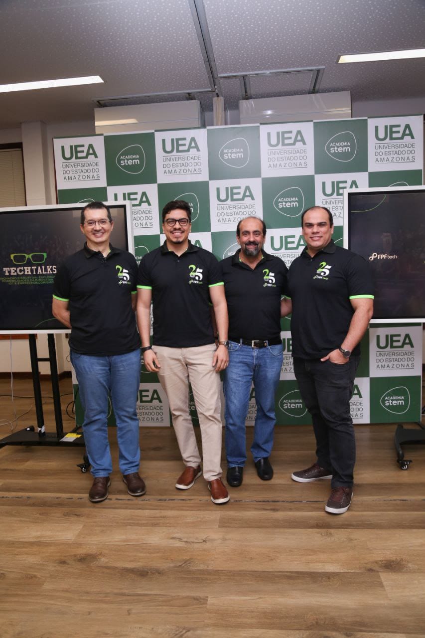 Tech Talks leva Indústria 5.0, Internet das Coisas e Empreendedorismo de Startups para estudantes em Manaus