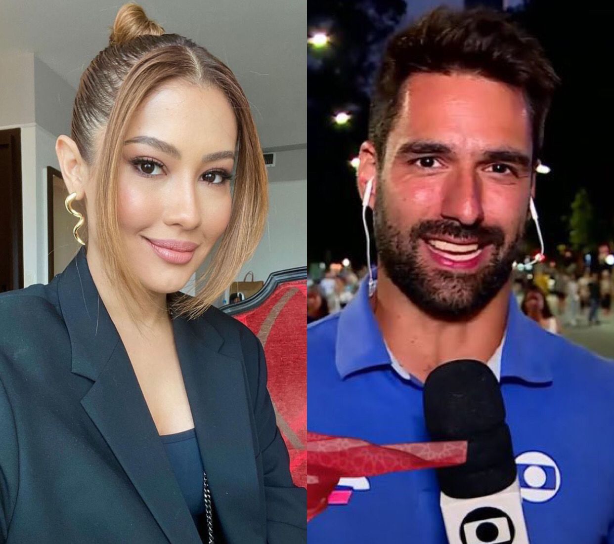 Thaynara OG engata affair com repórter gato da Globo 