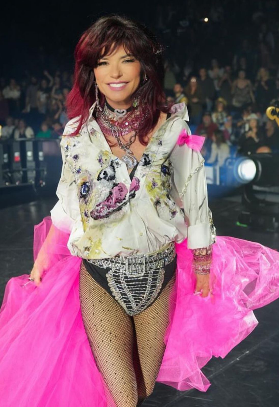 Ônibus de turnê da cantora Shania Twain capota no Canadá 