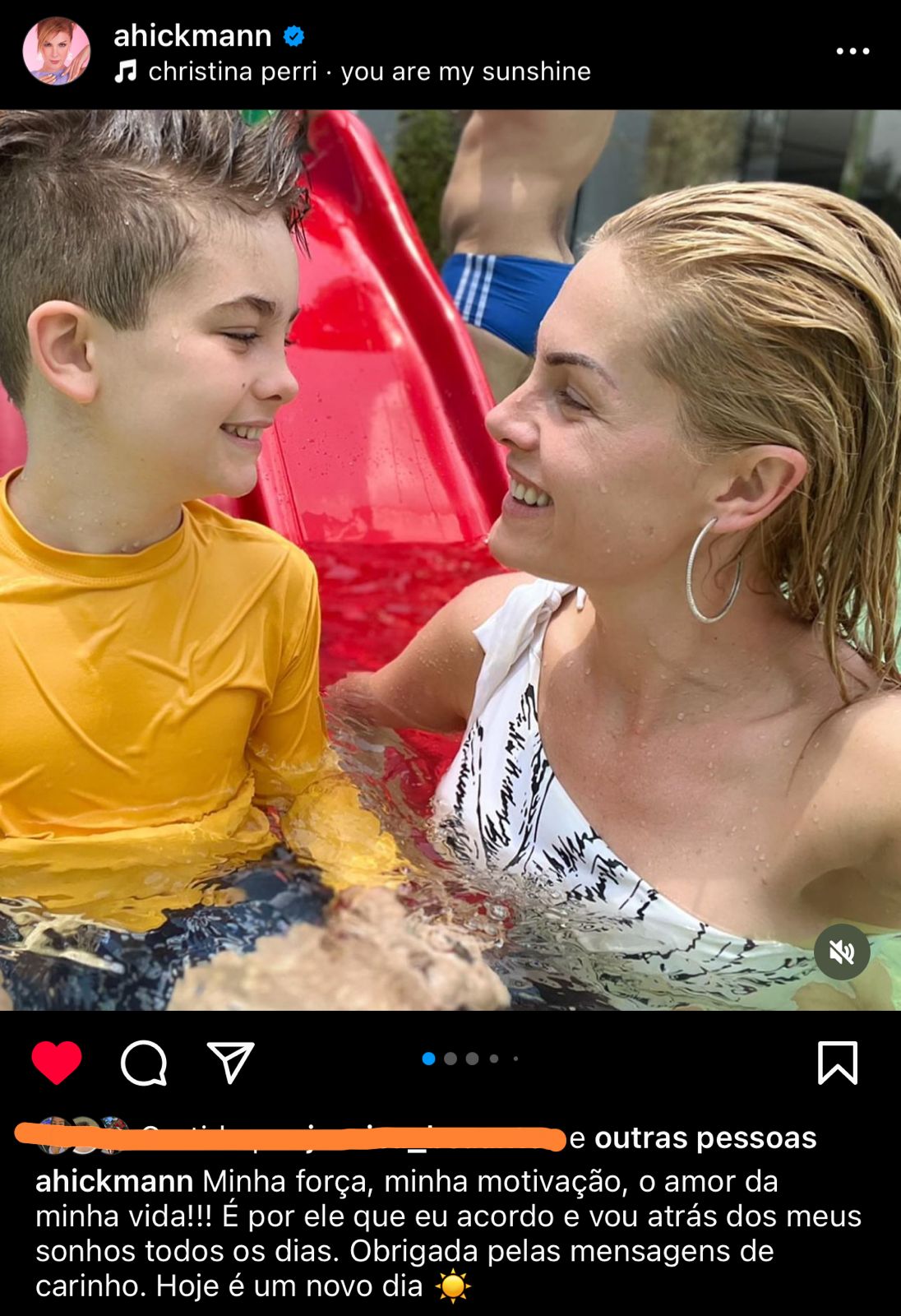 Ana Hickmann agradece mensagens de apoio após agressão do marido 