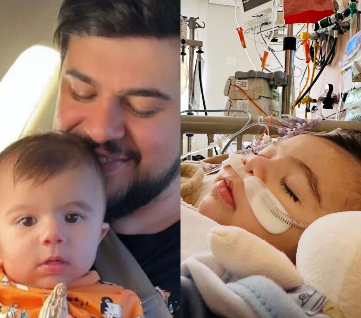 Filho de 5 meses de Cristiano, da dupla com Zé Neto, passa por cirurgia delicada