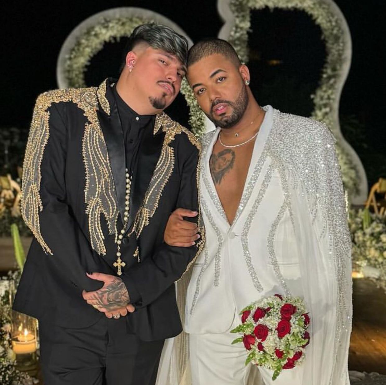 Influencer que deu Iphone para convidados reclama de casamento vazio