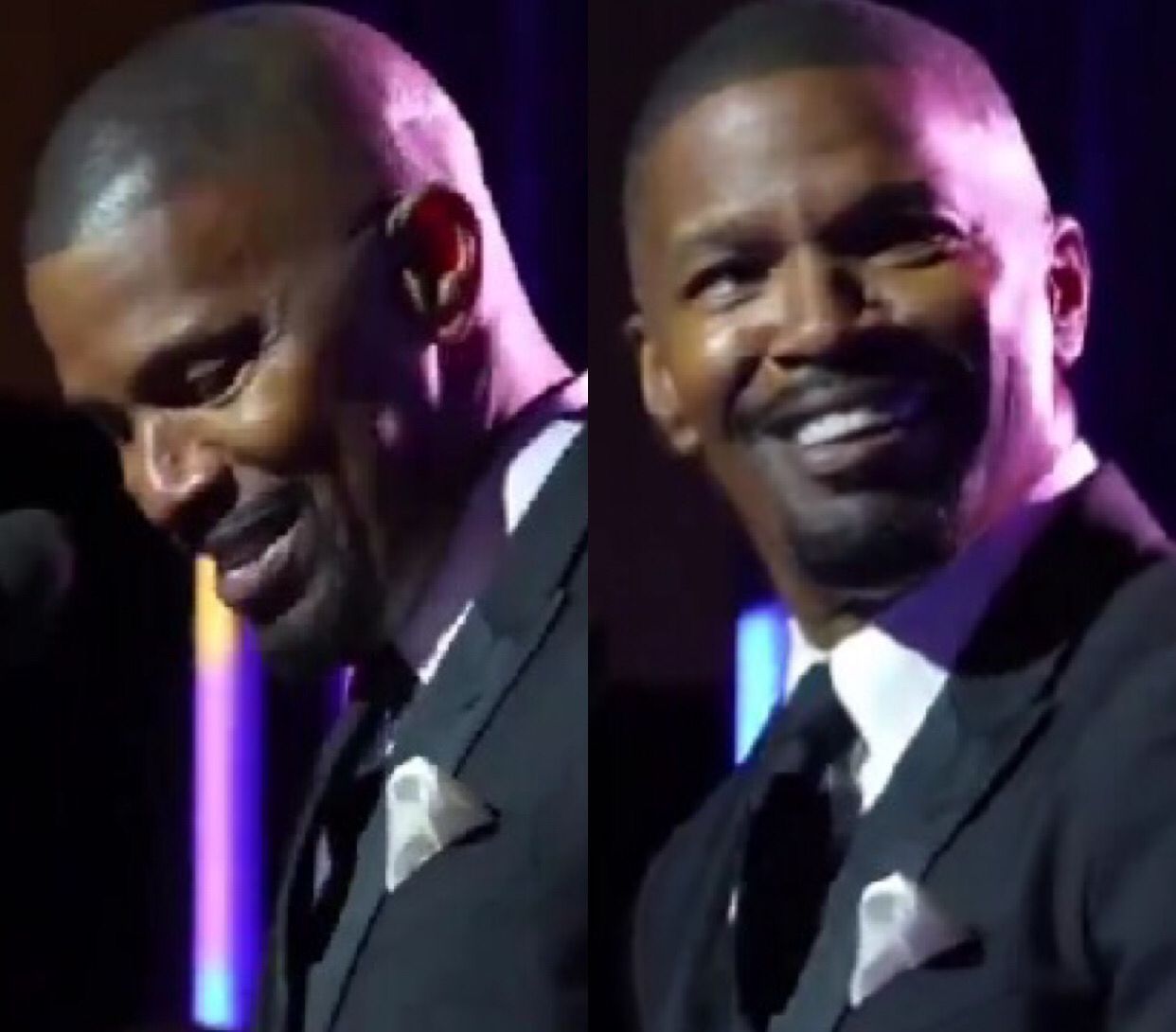 Jamie Foxx faz primeira aparição pública após internação misteriosa: 'não conseguia andar'