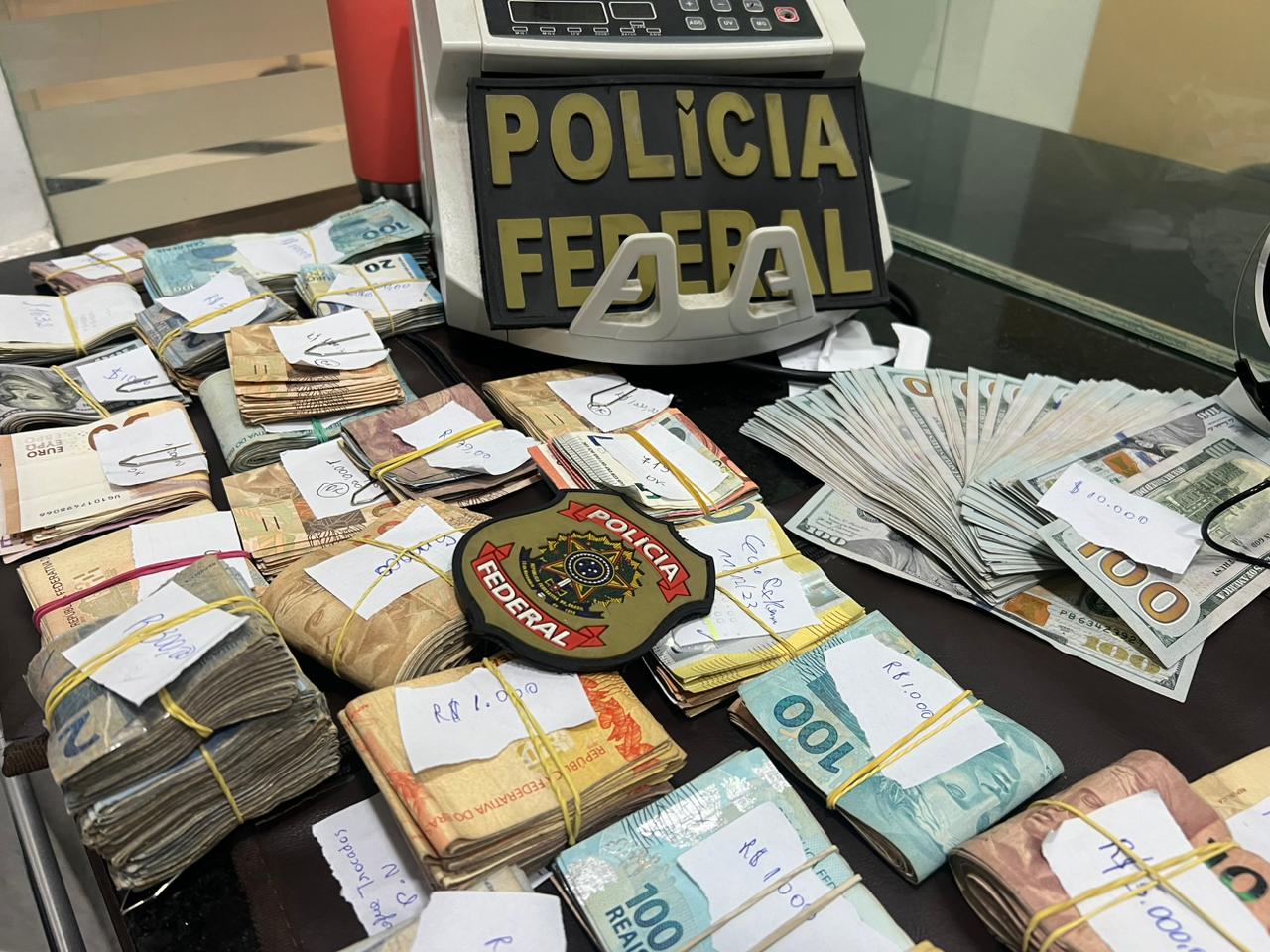 Esquema de câmbio ilegal descoberto pela PF em Manaus desviou mais de 14 milhões de dólares