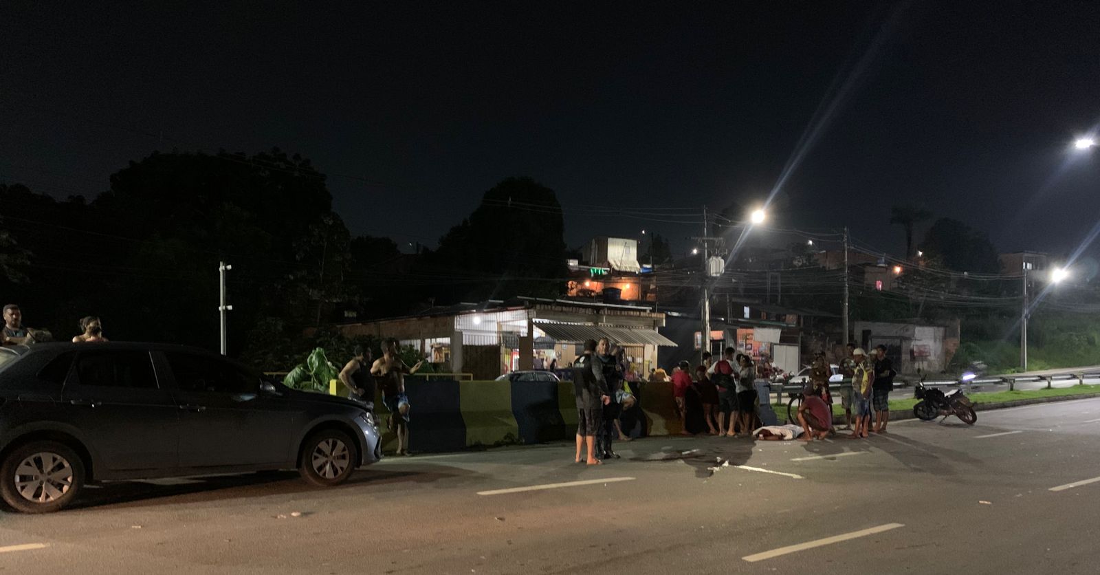 Pedestre morre atropelado em acidente na Avenida do Turismo em Manaus