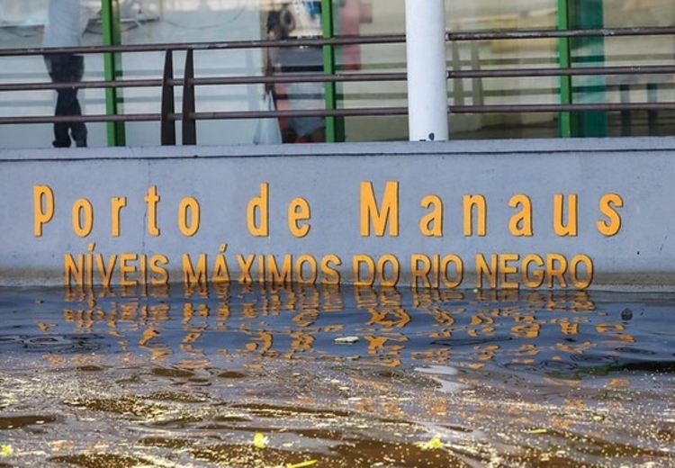 Nível do Rio Negro chega a 20,65 metros; municípios continuam em emergência