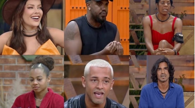 A Fazenda: André, Jaque, Lily, Márcia, Tonzão e WL disputam última roça