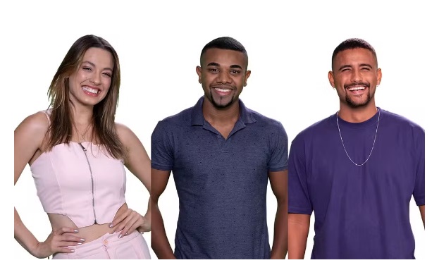 Beatriz, Davi e Pizane estão no paredão do BBB