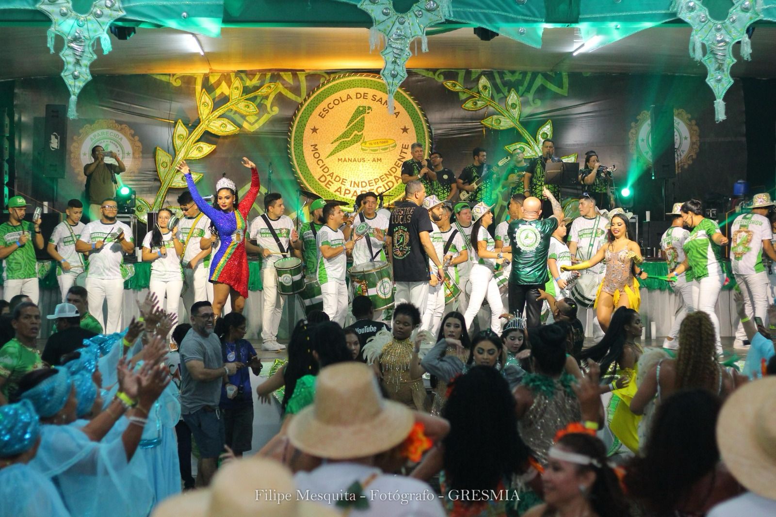 Intérprete oficial da Unidos de Vila Isabel agita ‘Feijoada Soberana’ em Manaus