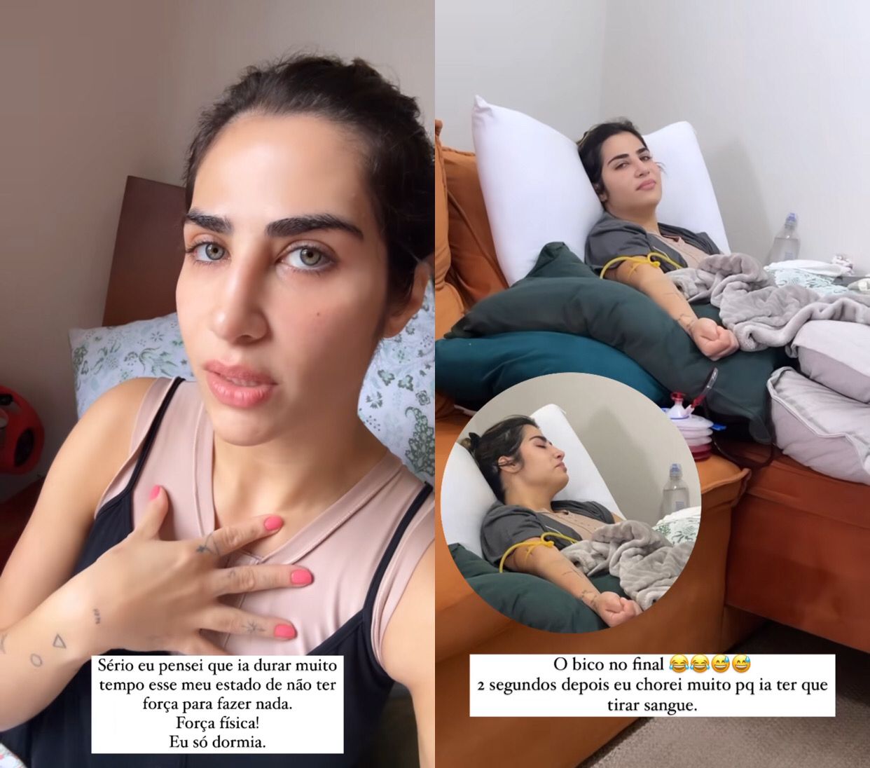 Filha de Leonardo relata complicações após abdominoplastia