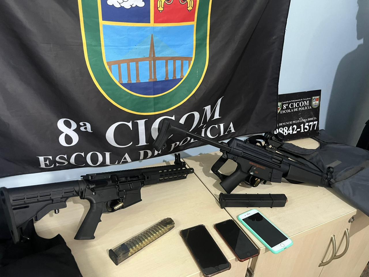 Dupla é presa por invadir casa e manter família refém em Manaus 