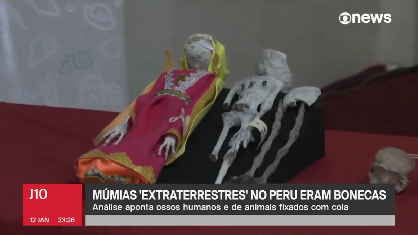 Investigação revela farsa de múmias extraterrestres achadas no Peru; saiba o que são