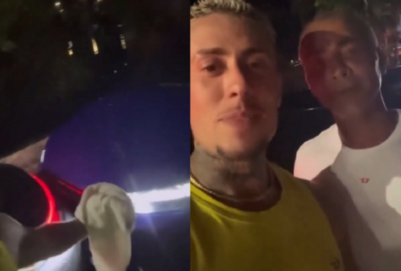 Romário bate carro de MC Daniel após after de show de Anitta