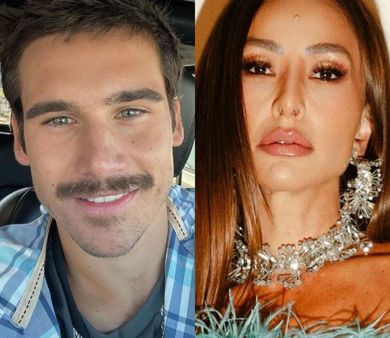 Tá rolando? Nicolas Prattes e Sabrina Sato são vistos em clima de intimidade