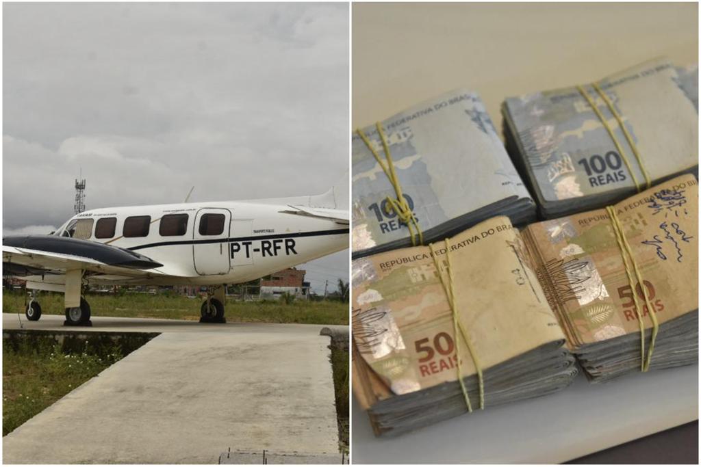 Polícia apreende carros, R$ 1 milhão e avião durante operação no Amazonas