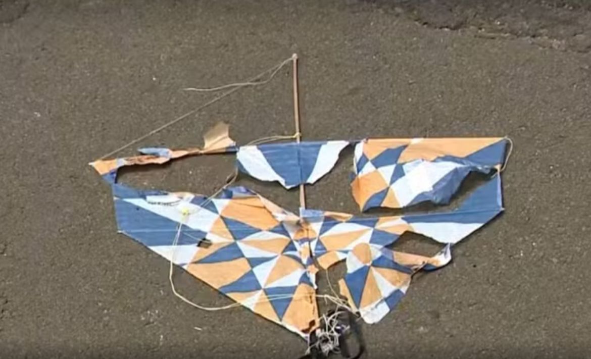 Menina quase é degolada por linha de cerol enquanto andava de bicicleta