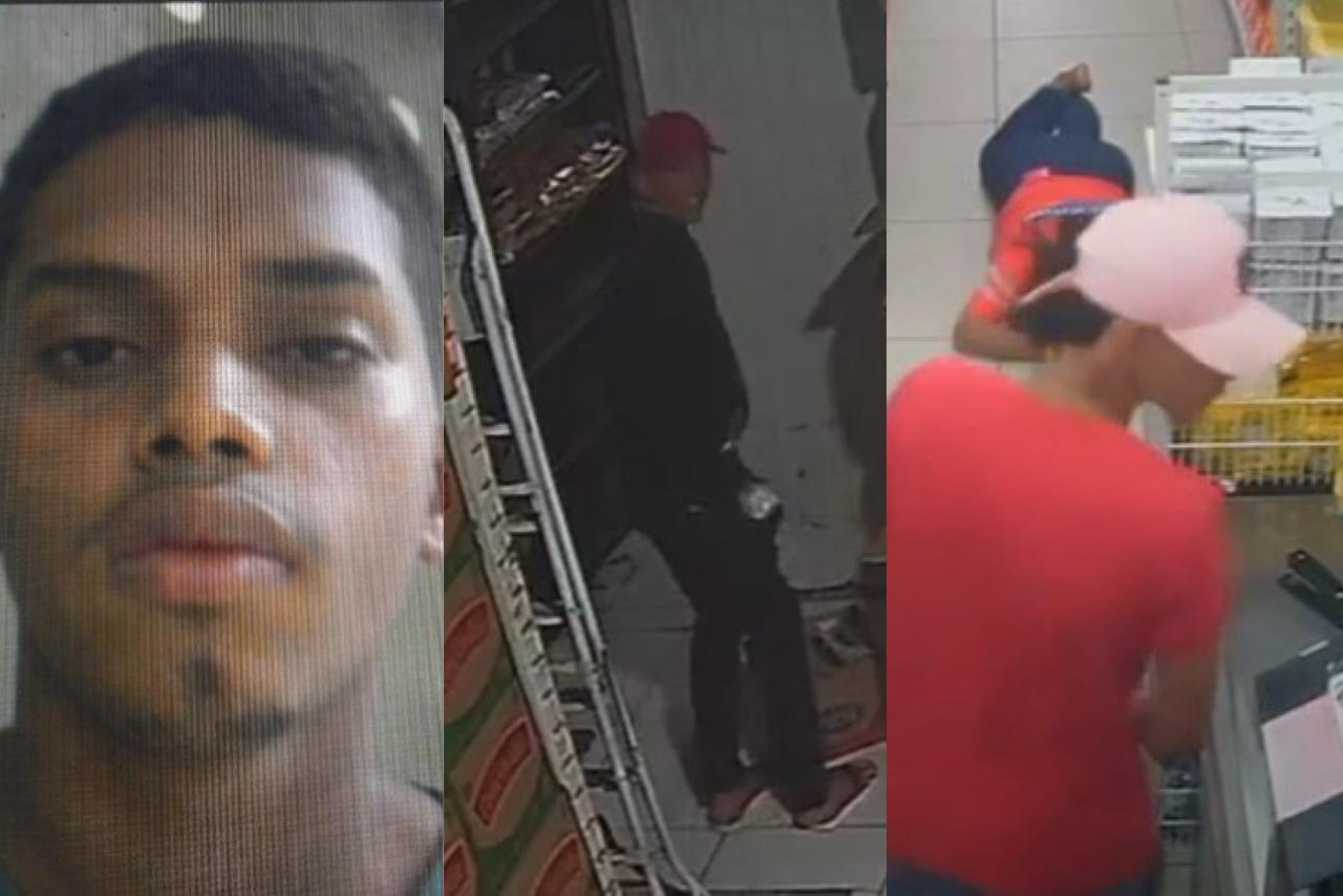 Trio que participou de assalto a mercadinho na Compensa é procurado
