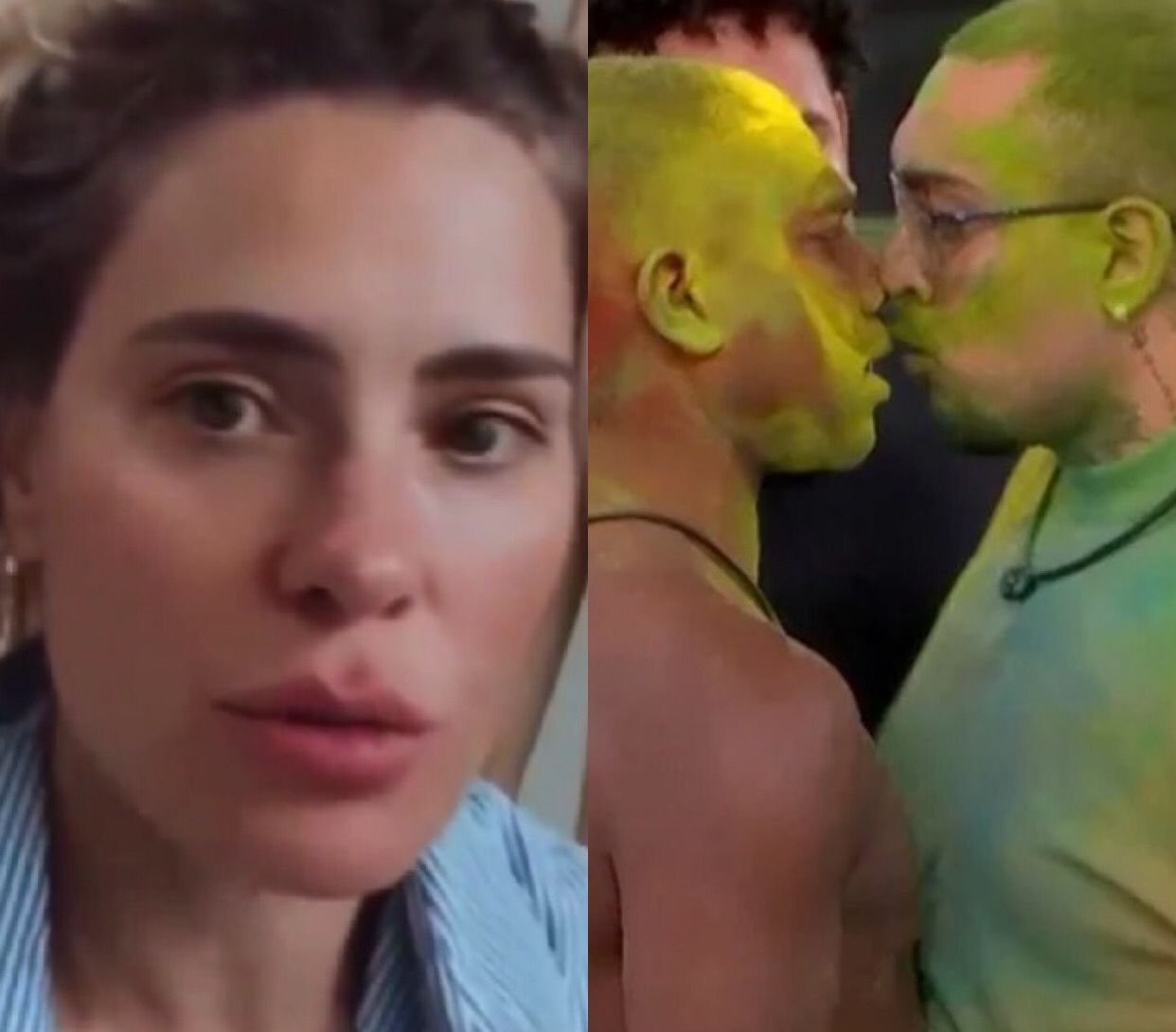 Carolina Dieckmann não vê agressão em briga de Davi e Bin: 'vocês não gostam disso?"