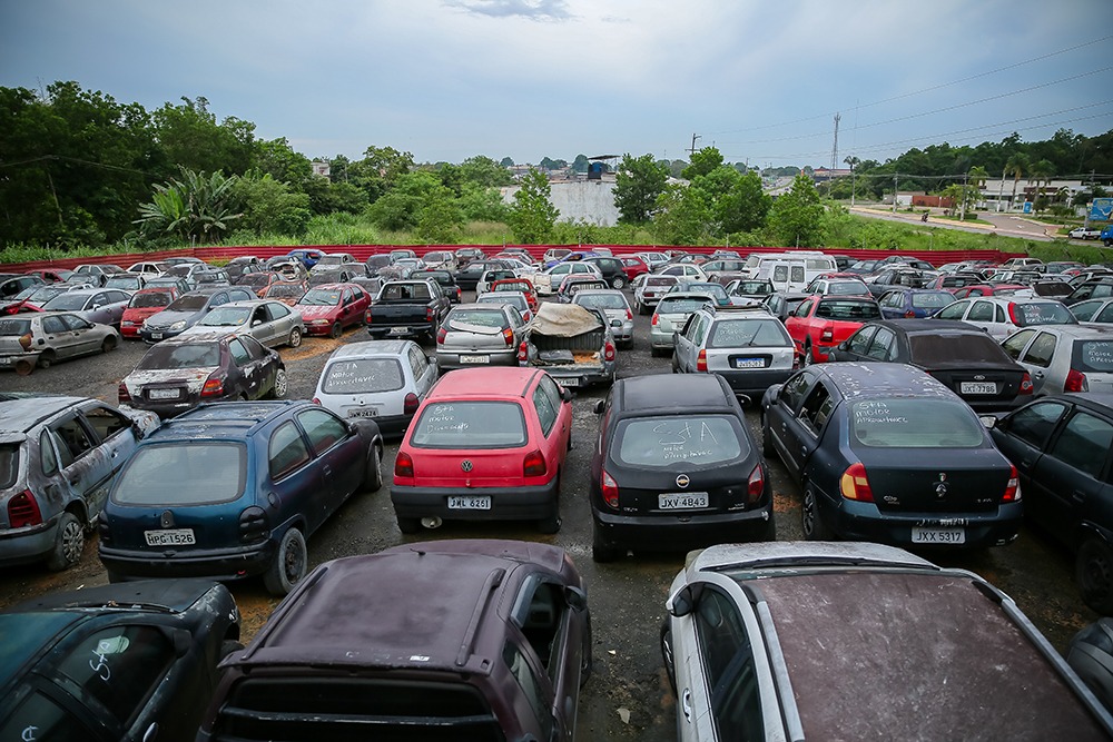 Visitas para primeiro leilão de sucatas do Detran-AM de 2024 começam nesta quinta