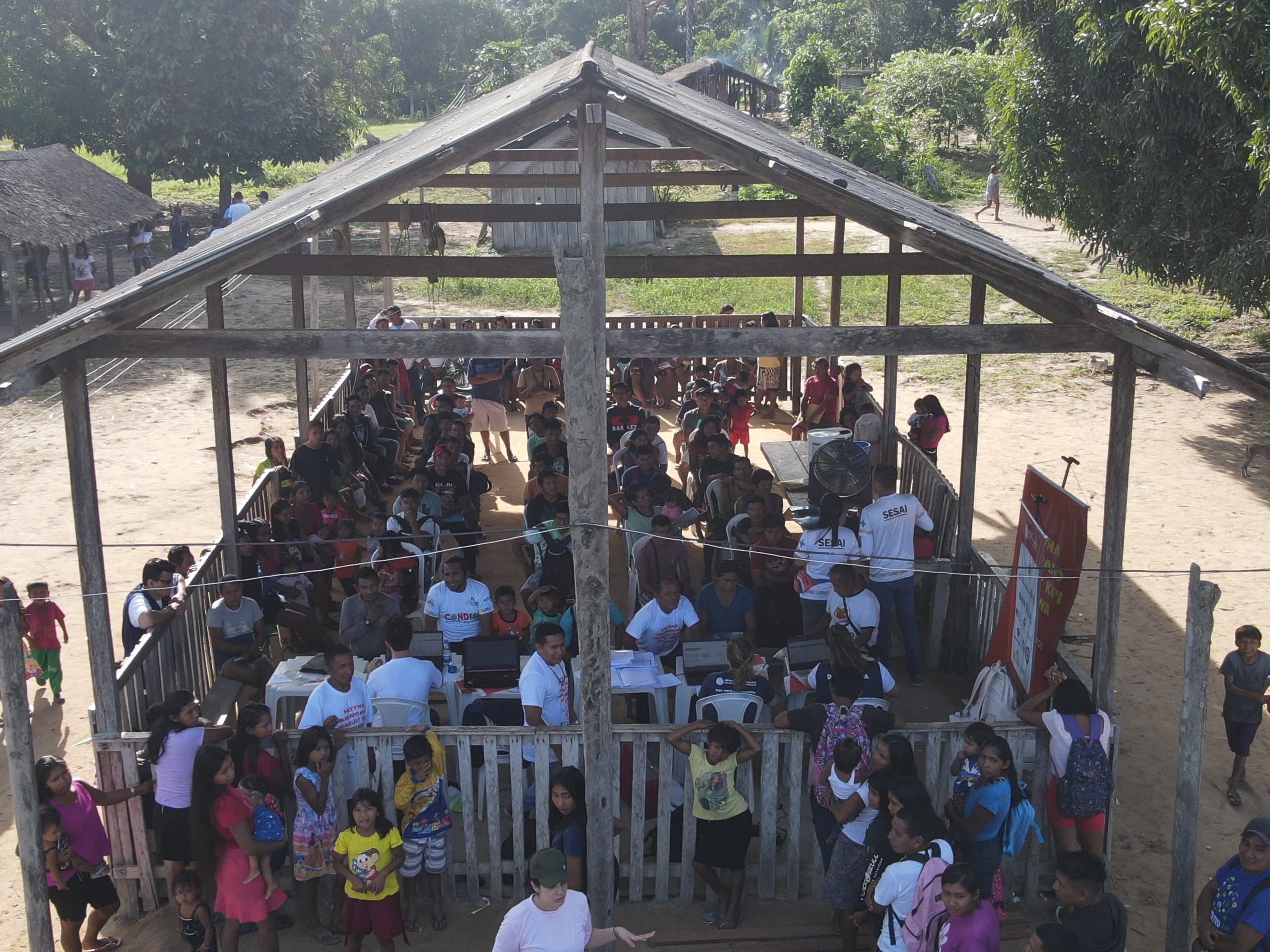 Mutirão de serviços da Defensoria encerra hoje em comunidade indígena de Maués