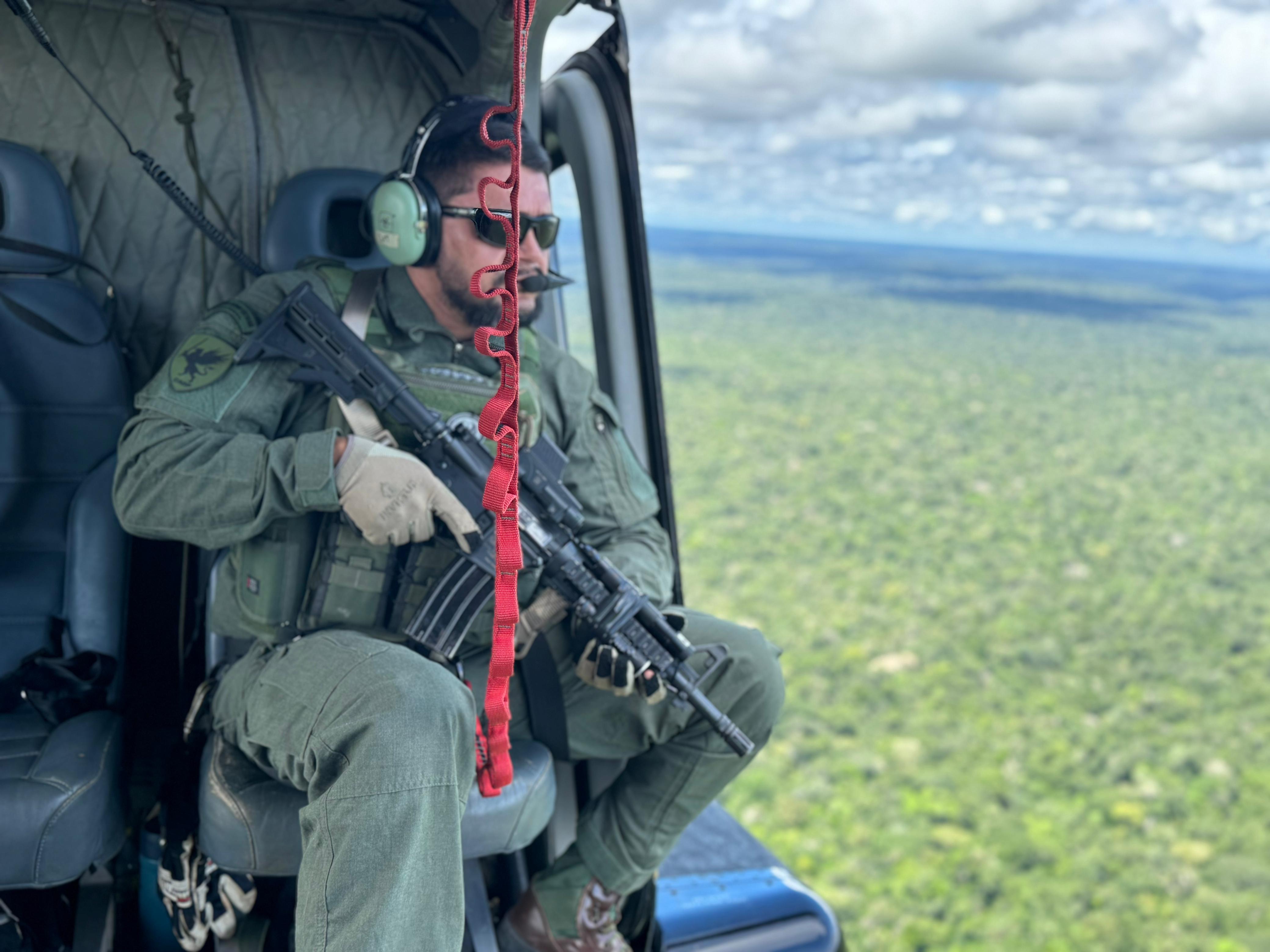 PF combate invasões de terras e desmatamento no Amazonas