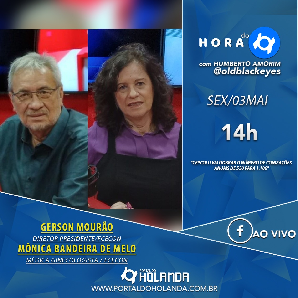 Hora do H recebe diretor e médica do FCecon para falar sobre atendimentos do Cepcolu