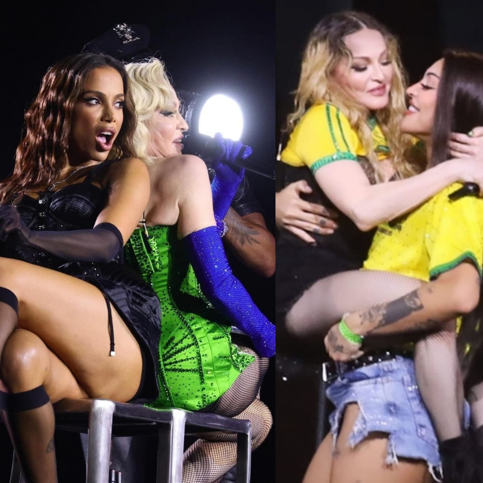 Anitta e Pabllo Vittar agradecem convite de Madonna para show histórico