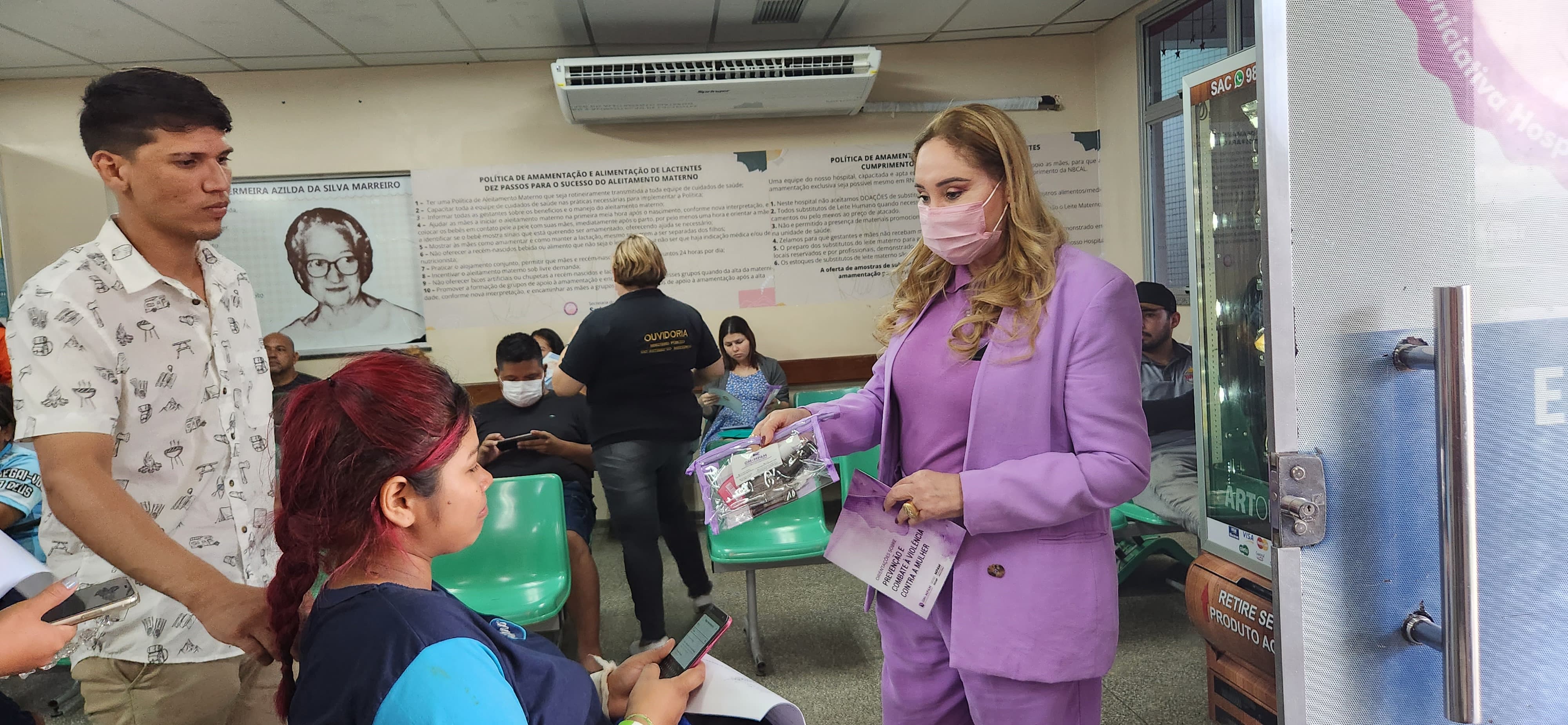 Ouvidoria do Ministério Público procura vítimas de violência em maternidades de Manaus 